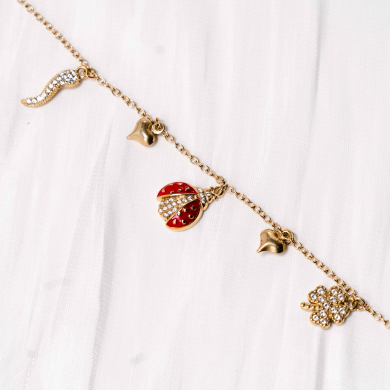 PULSERA ZO12792B Dorado Acero Inoxidable -2B41