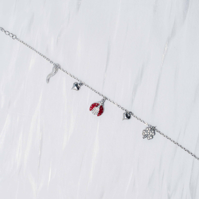 PULSERA ZO12792B Plateado Acero Inoxidable -2B41