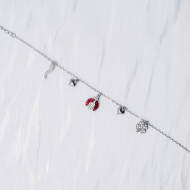 PULSERA ZO12792B Plateado Acero Inoxidable -2B41