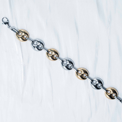 PULSERA ZO12164B390 Bicolor Acero Inoxidable -2B51