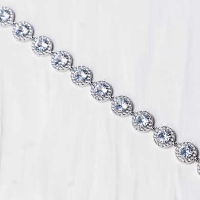 PULSERA ZO12847B Plateado Acero Inoxidable -2B22