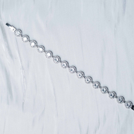 PULSERA ZO12847B Plateado Acero Inoxidable -2B22