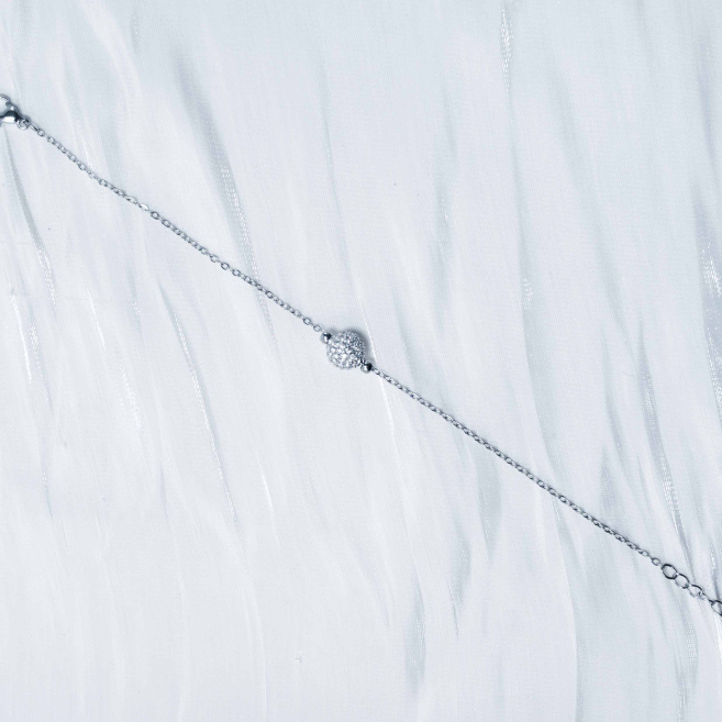 PULSERA ZO12911B Plateado Acero Inoxidable -2B41