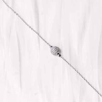 PULSERA ZO12911B Plateado Acero Inoxidable -2B41