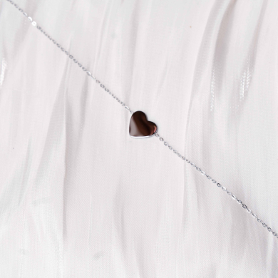 PULSERA ZO13310B Plateado Acero Inoxidable -2B33