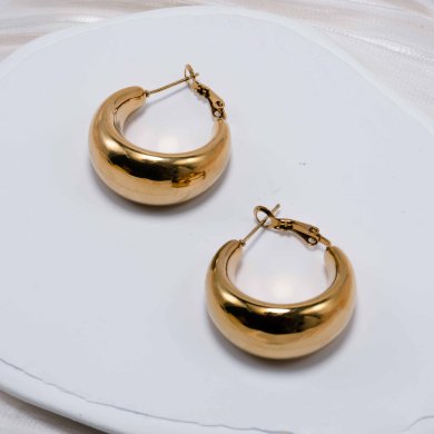 ARETES ZO12917E DORADO Acero Inoxidable -F58