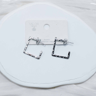 ARETES ZO7065E Plateado Acero Inoxidable -G51