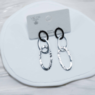ARETES ZO6513E Plateado Acero Inoxidable -G52