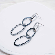 ARETES ZO6513E Plateado Acero Inoxidable -G52