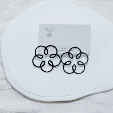 ARETES ZO4080E Plateado Acero Inoxidable -G410