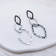 ARETES ZO6522E Plateado Acero Inoxidable -G52