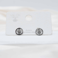 ARETES ZO1423E Plateado Acero Inoxidable -G11 G11
