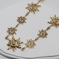 COLLAR Y00212 Dorado Acero Inoxidable -2D28