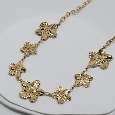 COLLAR Y00180 Dorado Acero Inoxidable -2D28