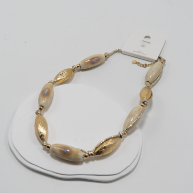 COLLAR Y00192 Dorado Acero Inoxidable -E37