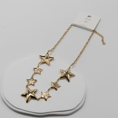 COLLAR Y00176 Dorado Acero Inoxidable -2D38