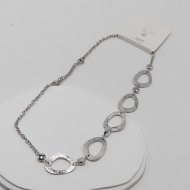 COLLAR ZO12818N Plateado Acero Inoxidable -E42