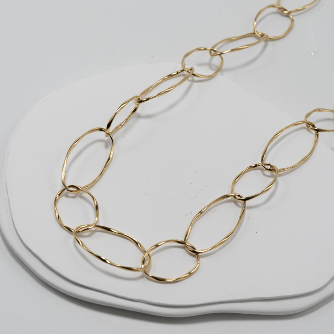 COLLAR ZO13360N Dorado Acero Inoxidable -2D22