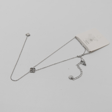 COLLAR ZO13222N Plateado Acero Inoxidable -2D22