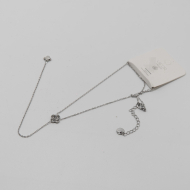 COLLAR ZO13222N Plateado Acero Inoxidable -2D22