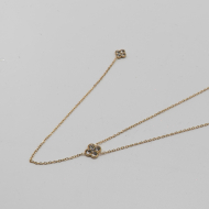 COLLAR ZO13222N Dorado Acero Inoxidable -2D22