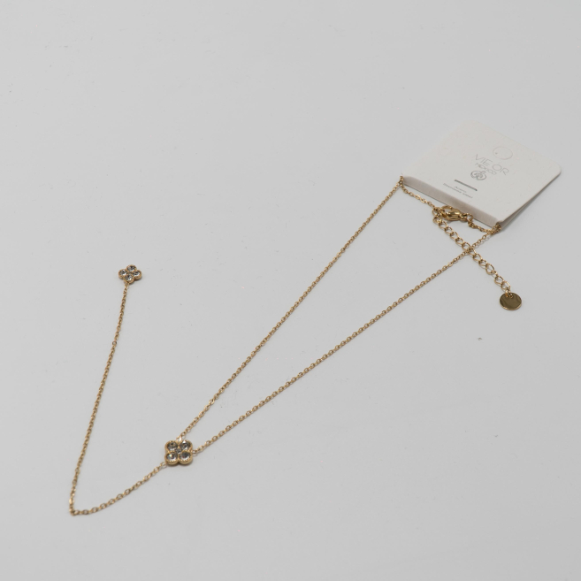 COLLAR ZO13222N Dorado Acero Inoxidable -2D22