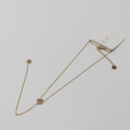 COLLAR ZO13222N Dorado Acero Inoxidable -2D22