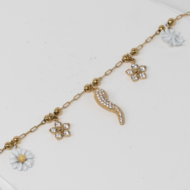 PULSERA ZO12793B Dorado Acero Inoxidable -2B41