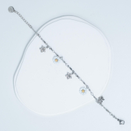 PULSERA ZO12784B Plateado Acero Inoxidable -2B44