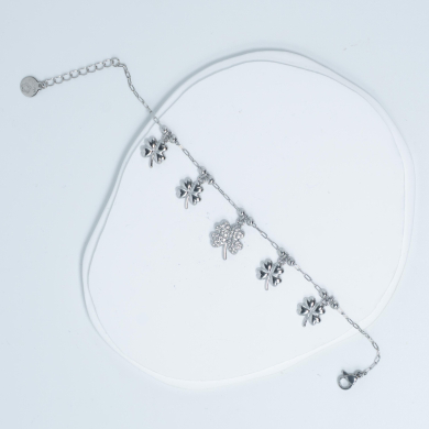 PULSERA ZO12787B Plateado Acero Inoxidable -2B32