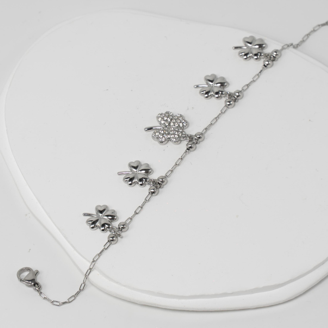 PULSERA ZO12787B Plateado Acero Inoxidable -2B32