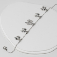 PULSERA ZO12787B Plateado Acero Inoxidable -2B32