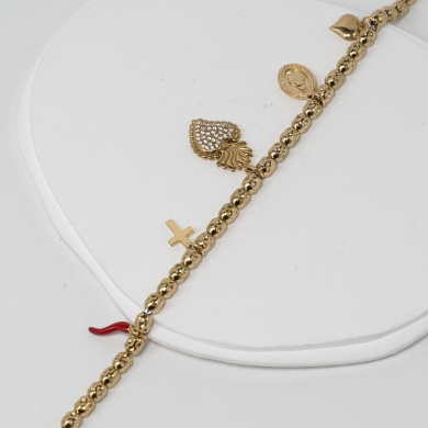 PULSERA ZO12830B Dorado Acero Inoxidable -2C43