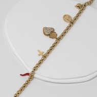 PULSERA ZO12830B Dorado Acero Inoxidable -2C43