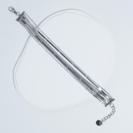 PULSERA ZO14057B Plateado Acero Inoxidable -2B36
