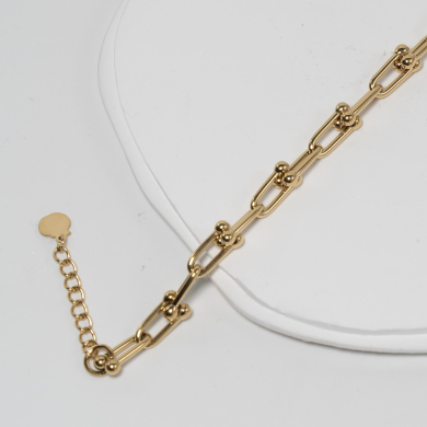 PULSERA ZO13317B Dorado Acero Inoxidable -2B46