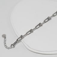 PULSERA ZO13317B Plateado Acero Inoxidable -2B46