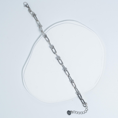 PULSERA ZO13317B Plateado Acero Inoxidable -2B46