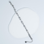 PULSERA ZO13317B Plateado Acero Inoxidable -2B46