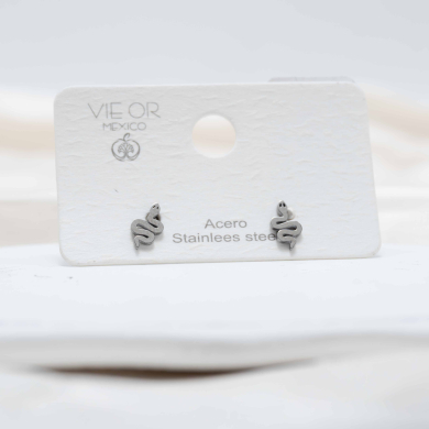 ARETES ZO1207E Plateado Acero Inoxidable -F16