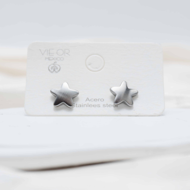 ARETES ZO13305E Plateado Acero Inoxidable -F13