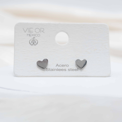 ARETES ZO4512E Plateado Acero Inoxidable -F16