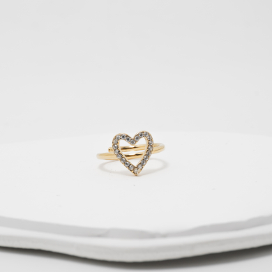 ANILLO ZO14892R Dorado Acero Inoxidable -A31