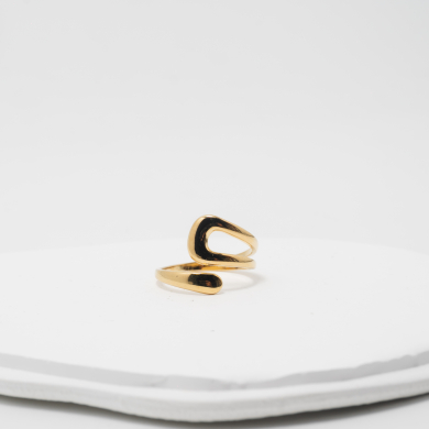 ANILLO ZO11122R150 Dorado Acero Inoxidable -A23