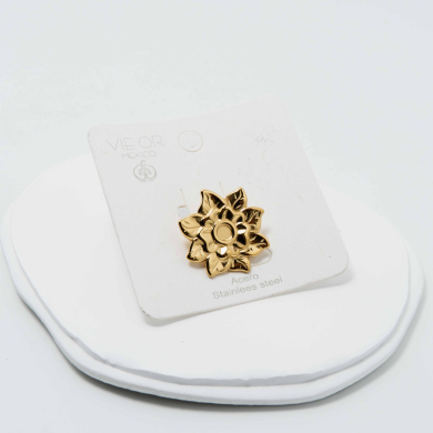 ANILLO ZO13060R Dorado Acero Inoxidable -2A54