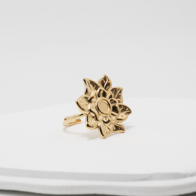 ANILLO ZO13060R Dorado Acero Inoxidable -2A54