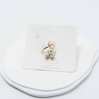 ANILLO ZO13670R Dorado Acero Inoxidable -A21