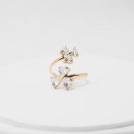 ANILLO ZO13670R Dorado Acero Inoxidable -A21