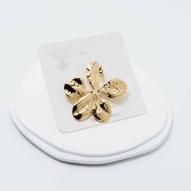 ANILLO ZO13066R Dorado Acero Inoxidable -A55