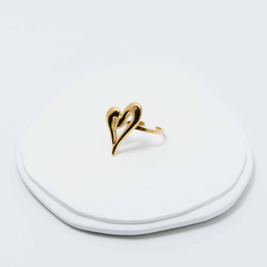 ANILLO ZO9683R150 Dorado Acero Inoxidable -A23